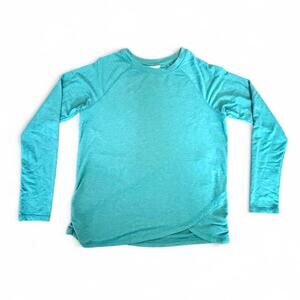 Danskin blue long sleeve shirt